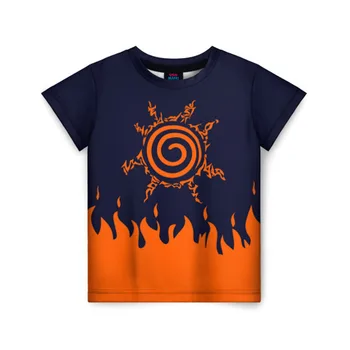 Vaikiški marškinėliai 3D Naruto