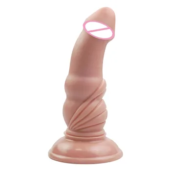 Varpos Minkštas Analinis Dildo Butt Plug Realistiškas Penis Tvirtas siurbtukas Dick Žaislas Suaugusiam G-taško Orgazmą Sekso Žaislai Moteris