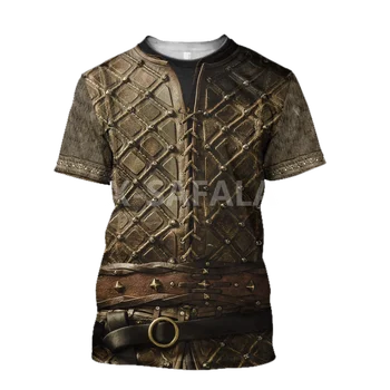 Vasaros Vyrų Mados marškinėliai Fenrir Viking Odin Tatuiruotė 3D Visi Per Atspausdintas T marškinėliai, Unisex Harajuku Atsitiktinis marškinėliai Tee Viršūnės-1