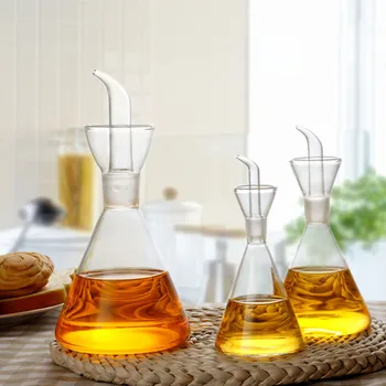 Virtuvės specialaus stiklo, aliejaus butelis anti-drip aliejaus butelis aliejaus, acto butelis druska oilerio namų