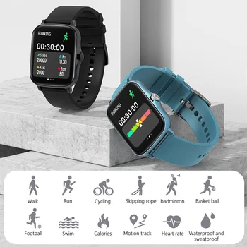 Xiaomi Mijia Smart Žiūrėti 2021 Plius Vyrai jutiklinių Fitness Tracker IP67 atsparus Vandeniui Moterų Smartwatch Įrašyti Pratimai Širdies