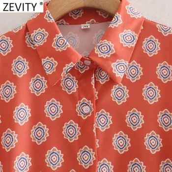 Zevity Moterų Derliaus Totem Geometrinis Spausdinti Big Swing Raukiniai Mini Marškinėliai Suknelė Office Ponios Elegantiškos Nėrinių Varčias, Vestidos DS8593