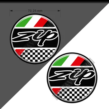 Zip 2T 125 4T SP 50 100 50cc Motoroleris Piaggio Vespa 3D Emblema Logotipas Lipdukai, Decal 2016 2017 2018 2019 2020
