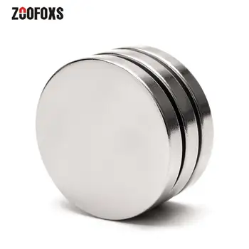 ZOOFOXS 2vnt 35x5mm N35 Raundo Diską Neodimio Magnetai Nuolatinis Retųjų Žemių Stiprus NdFeB Magnetas 35*5mm