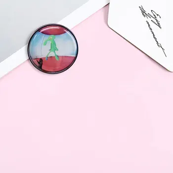 Šokių Squidward Šiuolaikinio Meno Pin Ženklelis Baudos Linijos Albumo Viršelio Sagė Arbūzų Cukraus Muzikos Meme Dovana