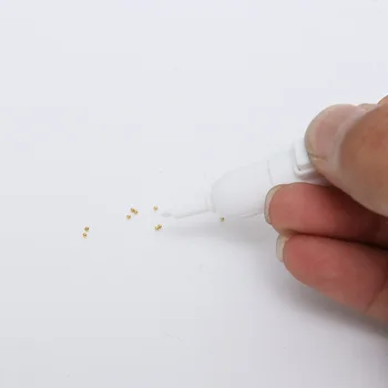 0,8 mm Plieno Granulės Skinti Dotting Pen Nagų Dailės Priemonė Pasiimti mažą Kamuoliuką Ikrai Manikiūro Aksesuaras Nagų Tapyba tauriųjų metalų Pen