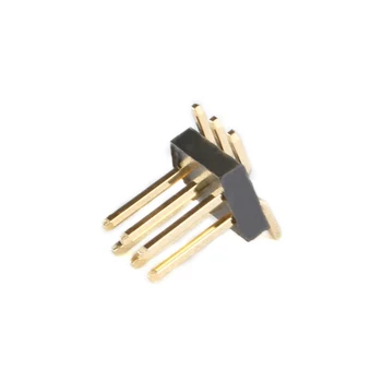 10vnt 1.27 mm žingsnio dvigubo eilės, vertikaliai SMD pin header tiesiai pin 2*2P/3/4/20/40/50P vario auksu