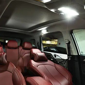 10VNT Automobilio LED Girlianda Dome 31mm 36mm 39mm 41mm COB C5W LED Vidaus reikalų Automobilių Lemputės Šalta Balta Skaityti Licencijos Plokštės Lemputė 12V
