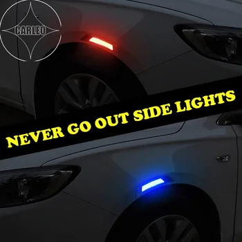 12pcs Automobilio šviesą Atspindintys Lipdukai Universal 