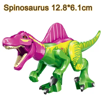 19PCS Pterosauria Juros periodo Dinozaurų Pasaulyje, Tyrannosaurus Rex Velociraptor Duomenys Blokai Berniukas Gimtadienio Dovana Vaikams, Žaislai