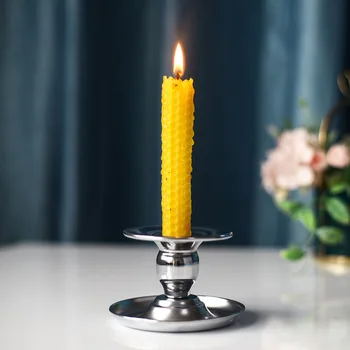 1pc Retro Žvakių Laikiklis Geležies Žvakidė Namų Darbalaukio Ornamentu Šalies Prekių