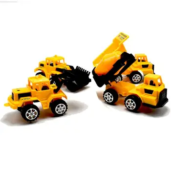 2021 1PCS Naujų Vaikai Inercijos Stumdomas Inžinerijos Automobilio Mini Mielas Plastiko Vaikams, Žaislai, Transporto priemonės, Sunkvežimiai Vaikus 