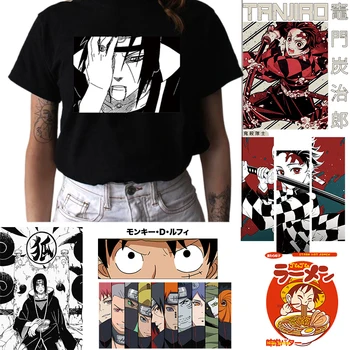 2021 Akatsuki Drabužius Marškinėlius Japonų Anime Totoro Demon Slayer T-shirt Kimetsu Nr. Yaiba Unisex Marškinėliai Vyrams Viršuje Tees Nulis Du