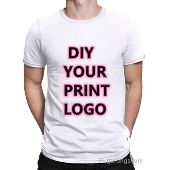 2021 Custom T Shirt, Kad Jūsų Dizainas, Logotipas Tekstas Vyras Moteris 