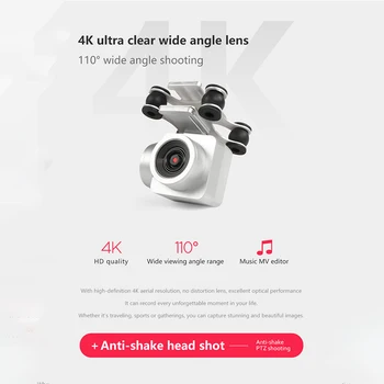 2021 naujas mini drone 4K HD dual camera, sulankstomas automatinė grįžti streamer padėties nustatymo drone 4k profesinės drone žaislas