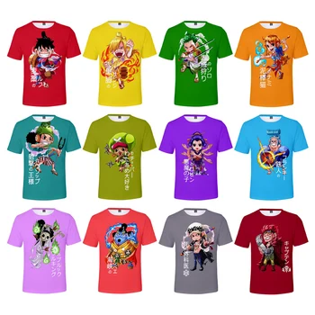 2021 Vienas Gabalas Marškinėliai Japonų Anime Marškinėliai Vyrų T-shirt Luffy T Marškiniai, Drabužiai, Marškinėliai Spausdinami Marškinėlius trumpomis Rankovėmis Tee Viršų