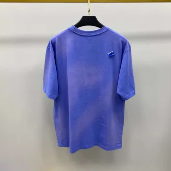 2021 Violetinė Mėlyna ADER KLAIDOS Pataisą, T-marškinėliai Vyrams, Moterims, 1:1 Aukštos Kokybės Siuvinėjimas Logotipas Adererror Tee Šiek tiek Ovesize Viršūnės