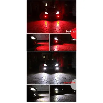 2VNT 7.5 W COB Automobilio LED Rūko žibintai H1 H3 Motociklo priekiniai Žibintai H4, H7, H11 9005 Flash Priešrūkinis Žibintas H16 880 881 H27