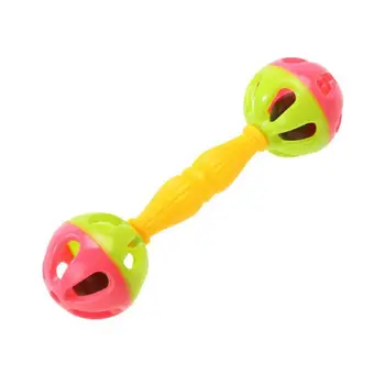 3/2/1PCS Kūdikių Barškučių Žaislas yra Maisto Klasės, Kramtyti Barška Plastikiniai Rankų Bell Žvalgybos Grabus Dantenų Kūdikių Teether Žaislas, Skirtas 0-3 Metų