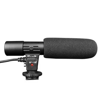 3.5 mm Stereo Kamera, Mikrofonas Nikon Canon SLR Fotoaparatas VLOG Fotografijos, Interviu, Skaitmeninis Vaizdo Įrašymas Mikrofonas