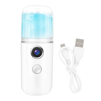 30ml USB Portable Nano Rūko Purkštuvu Visi Aplink Vandens Papildymo Dulkinimo Priemonė, Rankiniai Veido Drėkinamasis Rūko Purkštuvu