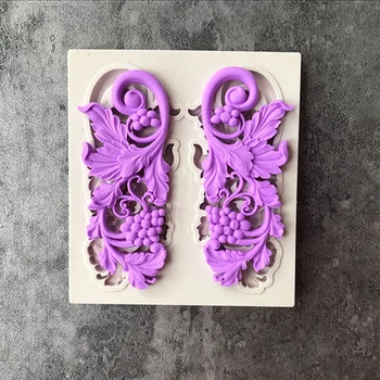 3D Europos Įspaudas Pelėsių, Maisto kokybės Silikono Šokolado Želė Tortas Pelėsių Non-stick 