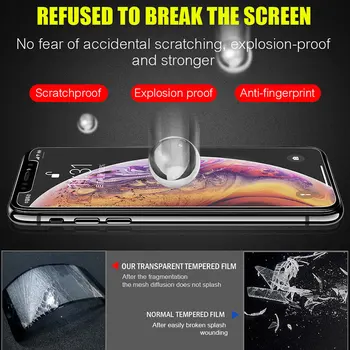 3Pcs Apsauginis stiklas ant iPhone 12 11 Pro XS Max XR 7 8 6s Plius screen protector, Grūdintas stiklas iphone 11 12 Mini stiklo
