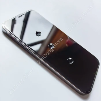3Pcs Privatumo Apsauginė Plėvelė Anti-spy Ekrano Apsaugos IPhone 12 Mini Pro 11 XS MAX X XR 7 8 Plus Anti-peep Grūdintas Stiklas