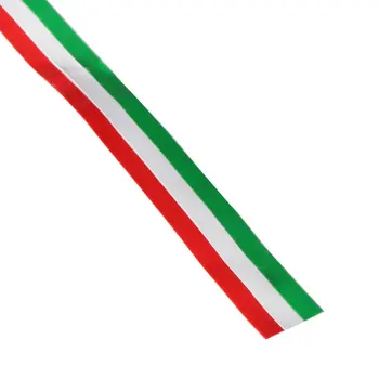 40 x1.2cm PVC italijos Italijoje Ilgą Vėliavos Lipdukas Juostelės Decal Ženklelis, Ryškių Spalvų Universaliųjų Automobilių Lipdukas Auto Stilius