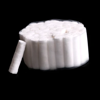 50pcs Vienkartiniai Dantų Chirurginis vatos tamponus Dantų Perlas Didelio grynumo Medvilnės Roll Stomatologas medžiagos, Dantų Balinimo Produktas