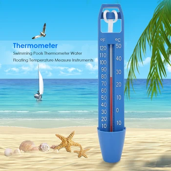 ABS SPA Kubilas Temperatūros Matavimo Skaitiklis Praktiškas Daugiafunkcinis Patvarus Baseinas Plaukiojantis Termometras