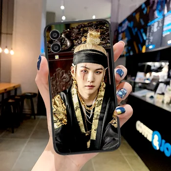 Agust D Suge Telefoną Atveju Huawei Honor 6A 7A 7C 8 8A 8X 9X 9 10 10i 20 Lite Pro Žaisti black Padengti Mados Premjero Silikono