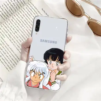 Anime Inuyasha Higurashi Telefono dėklas Permatomas 