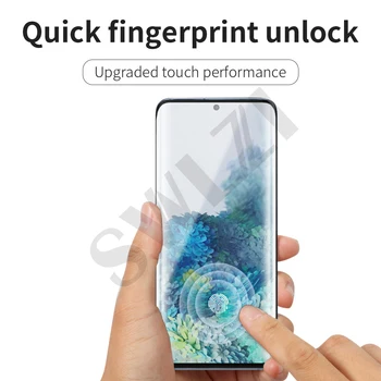 Apsauginė plėvelė, skirta Samsung Galaxy S21 Ultra plus S20 FE S10 lite S10E S8 S9 grūdintas stiklas S7 krašto S5 S6 telefono screen protector