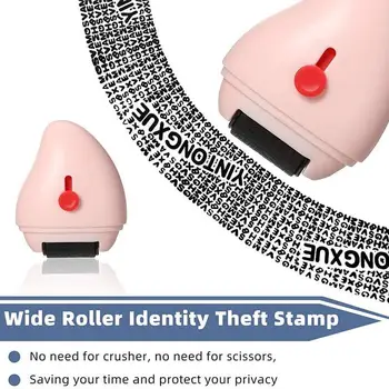 Apsaugos nuo vagystės Roller Antspaudą Privatumo Konfidencialių Duomenų apsaugos Jūsų Saugumo Antspaudas Roller Privatumo Antspaudas Roller Su Cutter