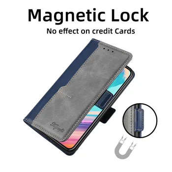 Apversti Magnetinių Atveju, Huawei Mate 9 10 20 30 40 Pro Lite Plius Mate7 Mini Padengti Odos Piniginės 