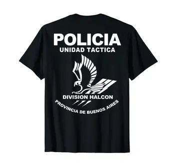 Argentina, Buenos Airės Specialiųjų Policijos Pajėgų Halcon T-Shirt 2 Pusių 2019 Unisex Tees