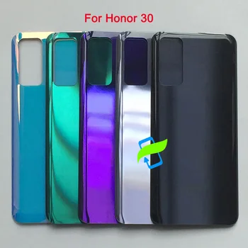 Atgal Baterijos Dangtelis Huawei Honor 30 30S Pro Galinį Būsto Stiklo danga Atveju Už Garbę 30 S Pro Lite Galinių Durelių Galinio Dangtelio