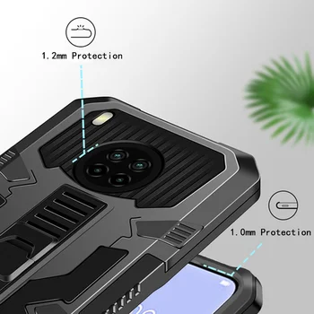 Atsparus smūgiams Šarvai Telefoną Atveju Huawei Honor 8A Premjero 9X Pro 20 Lite 20S 9C 8S 9S Stipriu Anti-Rudenį Laikiklis Apsauginis galinis Dangtelis