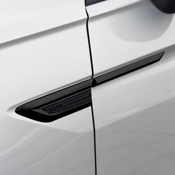 Automobilio Stilius 4PCS ABS Pusės Sparno Logotipas Ženklelis Padengti Apdailos Lipdukai VW Volkswagen Tiguan 2017 2018 2019 2020