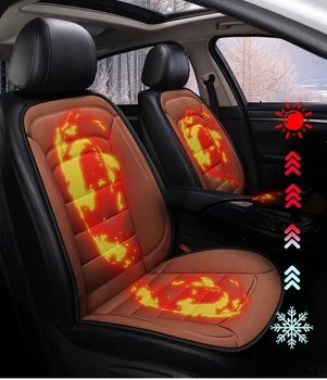 Automobilių apsaugos padengti šildymo kilimėlis 12v šildomos automobilių sėdynės, automobilių reikmenys automobilio interjero dalys, apsauginės dangos
