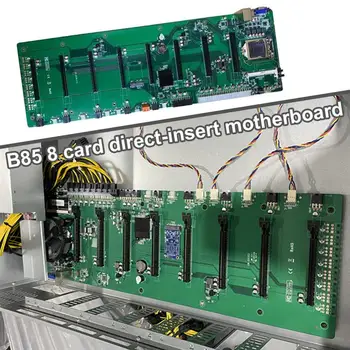 B85 In-Line Kompiuterio Plokštę BTC 8 Grafinių Kortelių Lizdai DDR3 USB 3.0 SATA 3.0 Kasybos Mainboard LGA 1150 PROCESORIUS ETH