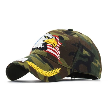 Beisbolo Kepurė Vyrams Taktinių Kariuomenės Medvilnės Karinės Siuvinėjimo Tėtis Skrybėlę JAV, Amerikos Vėliava JAV Unisex Hip-Hop Skrybėlę Sporto Kepurės Skrybėlės