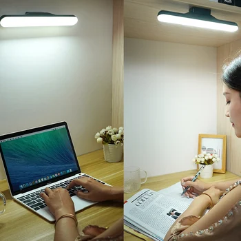 Belaidžio Makiažo Veidrodėliai Šviesos diodų (LED) Makiažas Užpildyti Šviesos Stalo Lempa Įkrovimo Baseinas Vonios kambarys Nešiojamų Kabineto Apšvietimo