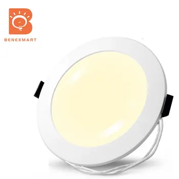 Benexmart Zigbee 3.0 LED Lubų Šviesos 3.5 colių su Dviguba Balta Downlight 
