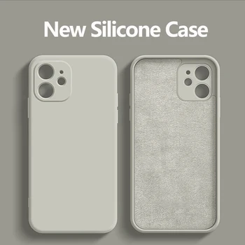 Case For iPhone 12 Atveju, kai Nauja Aikštėje Minkštas Silikoninis Dangtelis, Skirtas 