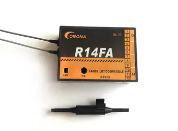 Corona R14FA 2.4 Ghz Fasst Suderinama Reciver su FUTABA Lėktuvo