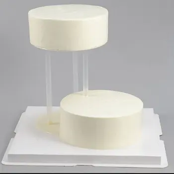 Daugiafunkcis Multi-layer Cake Paramos Rėmo Praktinių Tortas Stovi Apvalus Desertas Paramos Metalinės Atramos Virtuvė 