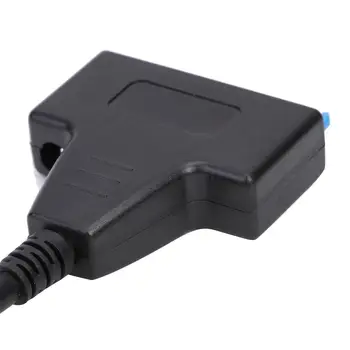 Didelės Spartos SATA Dual USB3.0 Adapterio Kabelį Reader 2,5 colio SATA/HDD Atveju Mažėjimo Suderinamas su USB 2.0/1.1 Stabili