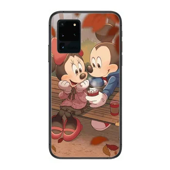 Disney Mickey Mouse Telefono dangtelį korpuso SamSung Galaxy S 6 7 8 9 10 20 Plus 